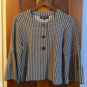 Jones New York Collection cropped cardigan business jacket